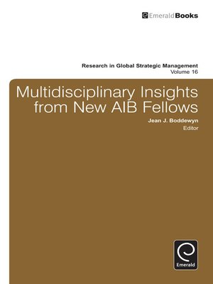 cover image of Research in Global Strategic Management, Volume 16